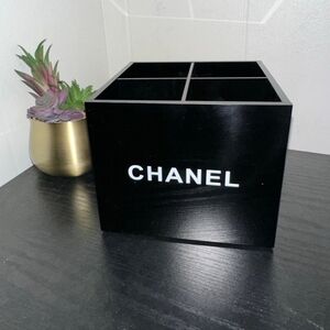 Chanel Black Storage Organizer